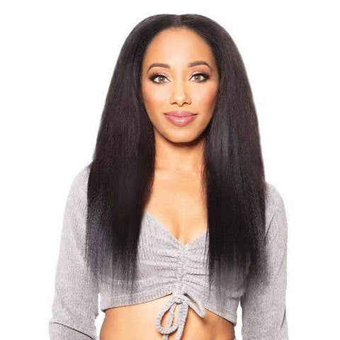 Zury Sis Silk Pressed Human Hair Texture Clip On 7 - ND CLIP NATURAL PERM 18″ - SoGoodBB.com