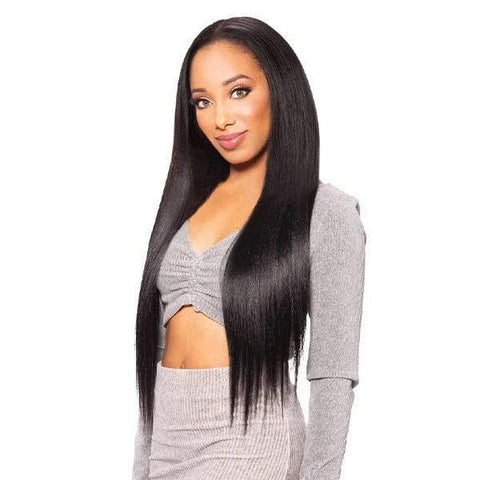 Zury Sis Silk Pressed Human Hair Texture Clip On 7 - ND CLIP NATURAL YAKI 24″ & 30″ - SoGoodBB.com