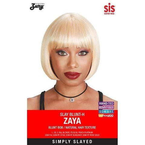 Zury Sis Slay Synthetic Wig - SLAY BLUNT-H ZAYA - SoGoodBB.com