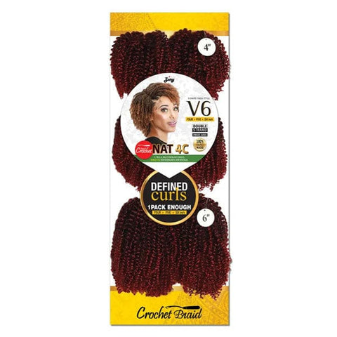 Zury Sis Synthetic Crochet Braid - V6 NAT 4C - Unbeatable - SoGoodBB.com