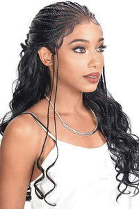 Zury Sis Synthetic Diva Lace Front Wig - DIVA-LACE H FULANI 101 - Clearance - SoGoodBB.com