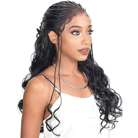 Zury Sis Synthetic Diva Lace Front Wig - DIVA-LACE H FULANI 101 - Clearance - SoGoodBB.com