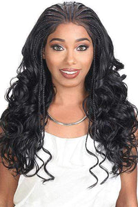 Zury Sis Synthetic Diva Lace Front Wig - DIVA-LACE H FULANI 101 - Clearance - SoGoodBB.com