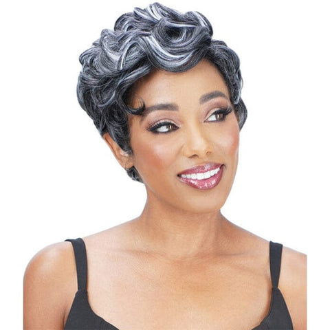 Zury Sis Synthetic Fiber Lace Part Full Wig - FW PART WISDOM 302 - SoGoodBB.com