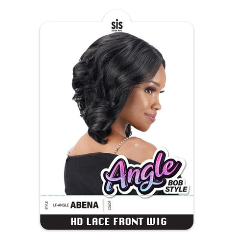 Zury Sis Synthetic Hair Angel Bob Style HD Lace Front Wig - ABENA - SoGoodBB.com