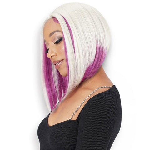 Zury Sis Synthetic Hair Angel Bob Style HD Lace Front Wig - NEELA - SoGoodBB.com