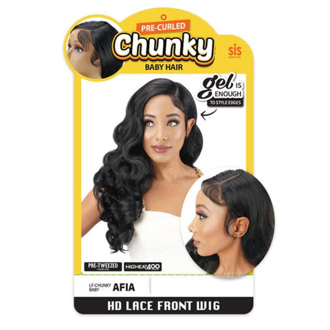 Zury Sis Synthetic Hair Chunky HD Lace Front Wig - AFIA - SoGoodBB.com