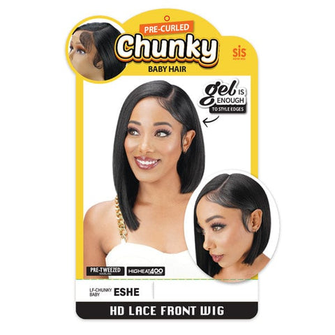 Zury Sis Synthetic Hair Chunky HD Lace Front Wig - ESHE - SoGoodBB.com
