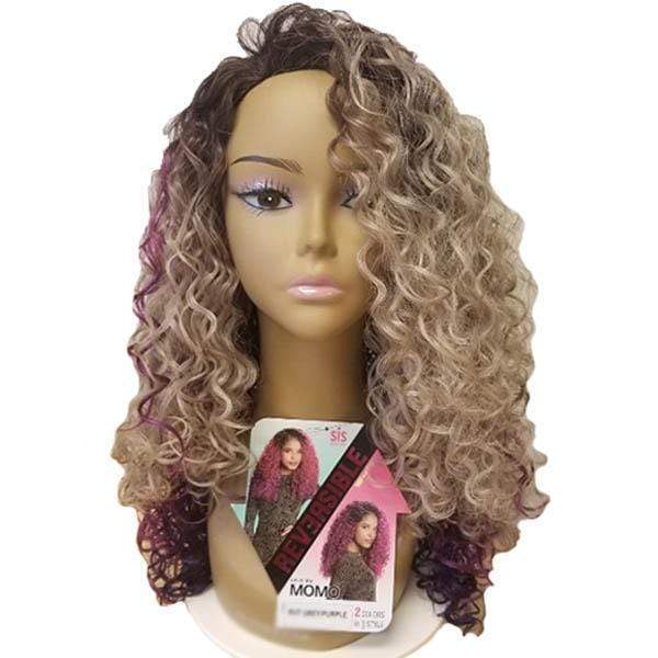 Zury Sis Synthetic Hair Dual Color Reversible Half Wig CF H RV MOMO Unbeatable SoGoodBB