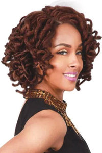 Zury Sis Synthetic Hair Faux Locs Swiss Lace Front Wig - LOC LACE BELLA - Unbeatable - SoGoodBB.com