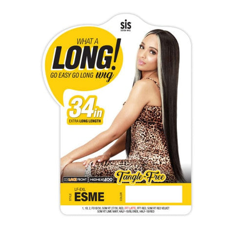 Zury Sis Synthetic Hair HD Lace Front Wig - LF EXL ESME - Clearance - SoGoodBB.com