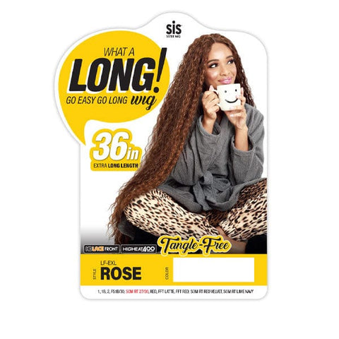 Zury Sis Synthetic Hair HD Lace Front Wig - LF EXL ROSE - Clearance - SoGoodBB.com