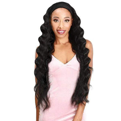 Zury Sis Synthetic Hair Headband Wig - VB H CRIMP 30" - Clearance - SoGoodBB.com