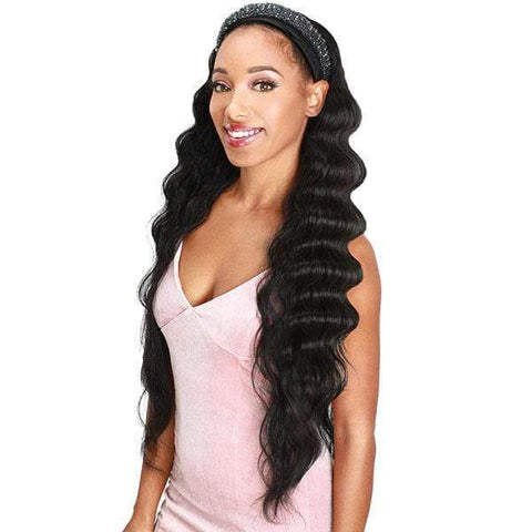Zury Sis Synthetic Hair Headband Wig - VB H CRIMP 30" - Clearance - SoGoodBB.com