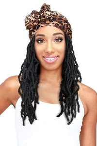 Zury Sis Synthetic Hair Scarf Wig - SF WIGGLE LOC - Clearance - SoGoodBB.com