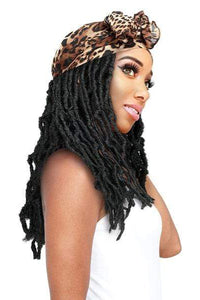Zury Sis Synthetic Hair Scarf Wig - SF WIGGLE LOC - Clearance - SoGoodBB.com