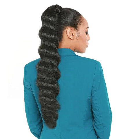 Zury Sis Synthetic Ponytail Hair- EZ WRAP SOFT CRIMP - SoGoodBB.com