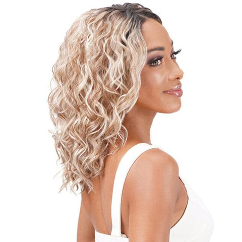 Zury Sis Synthetic Thin Lace Edge Glueless HD Lace Part Wig - CALLIE - SoGoodBB.com