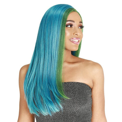 Zury Sis V-Lace Cut Synthetic Hair Lace Part Wig - LP VCUT LULA - SoGoodBB.com