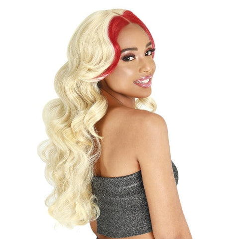 Zury Sis V-Lace Cut Synthetic Hair Lace Part Wig - LP VCUT VENA - SoGoodBB.com